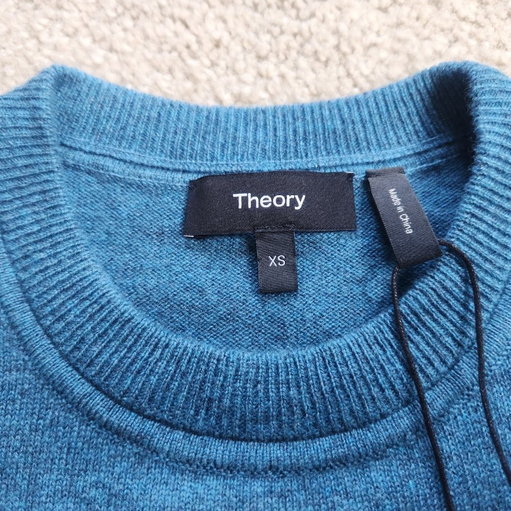 NWT Theory 100% Cashmere Sweater--Women SM/Men XS - Picture 7 of 12